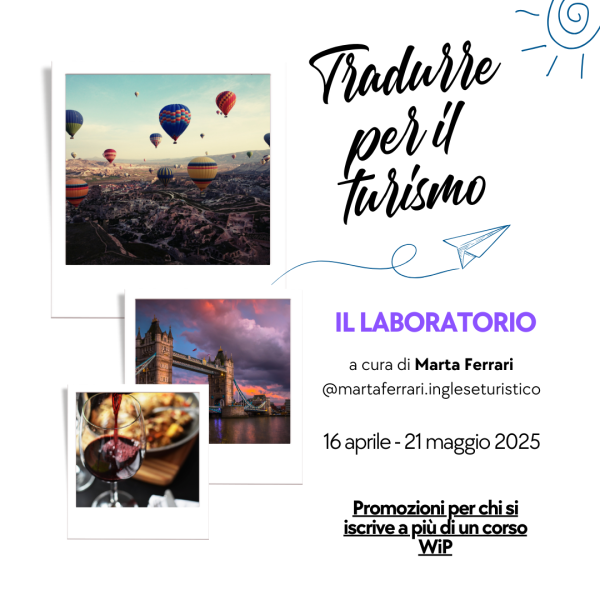 Tradurre per il turismo - Il laboratorio